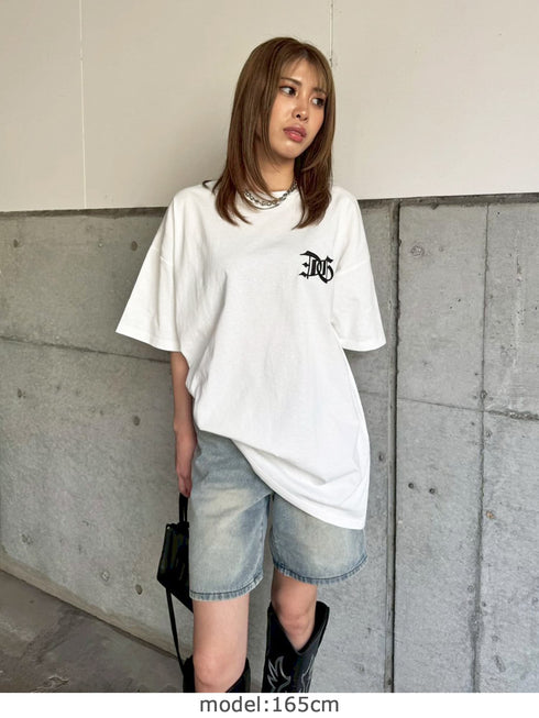 BIG刺繍ユニセックスTシャツⅢ